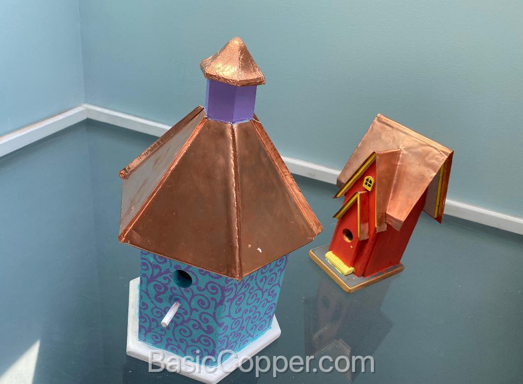 Copper Birdhouse-Ellis-pic one