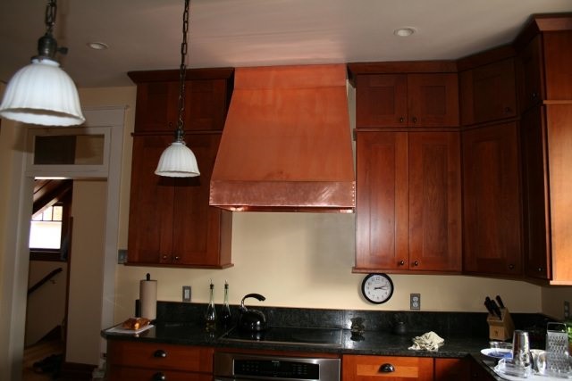 Copper Range Hood- Eric Rosenfeld