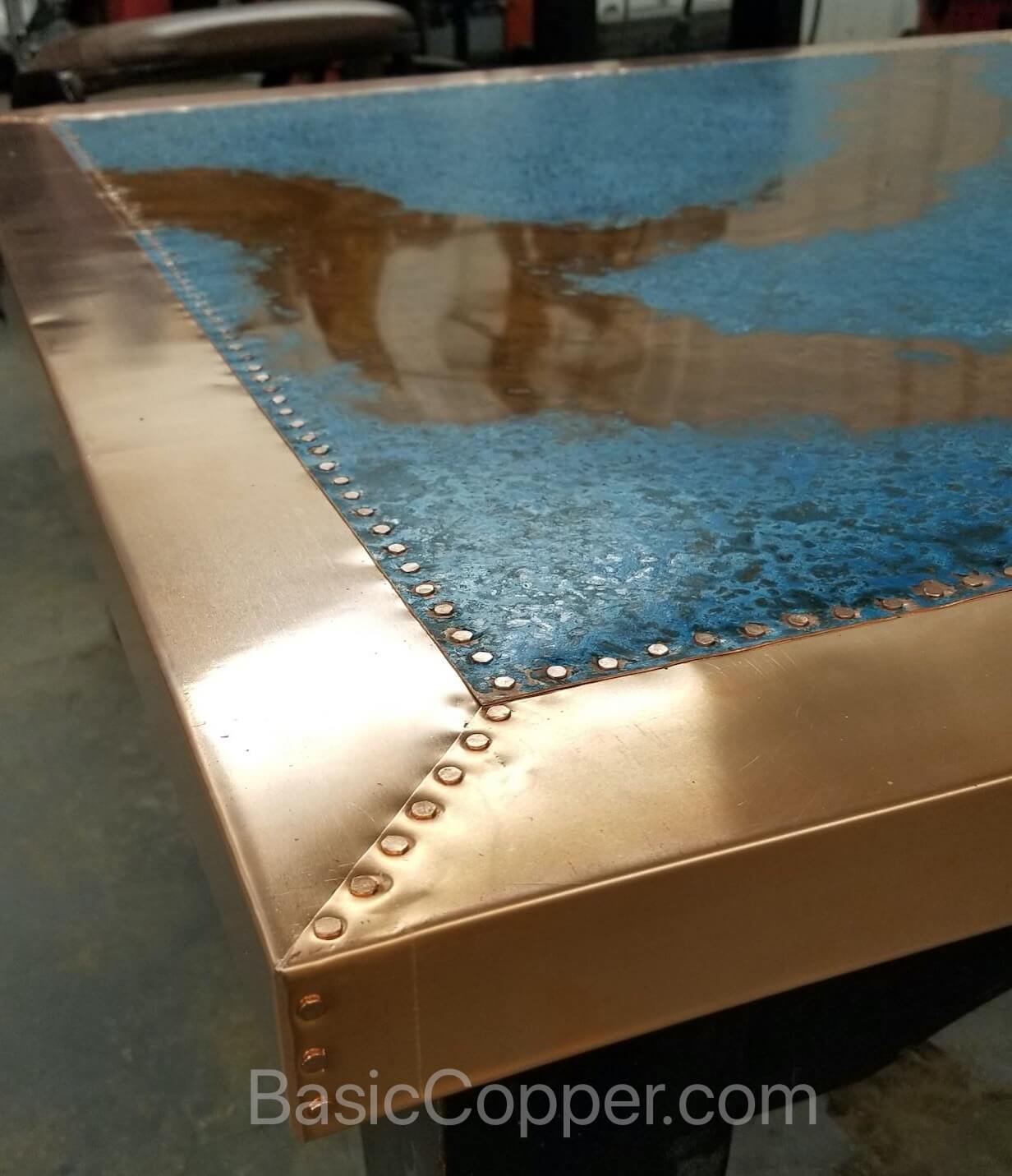  Azul Copper Table pic 2