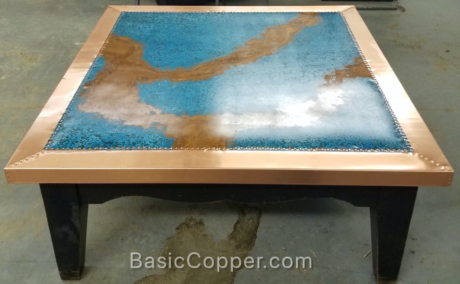 Azul Copper Table pic 3