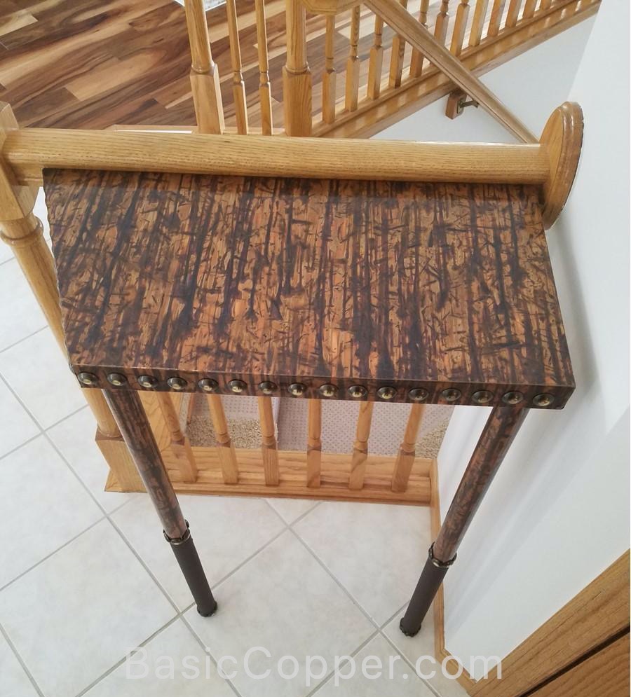 Bamboo Forest Copper Table