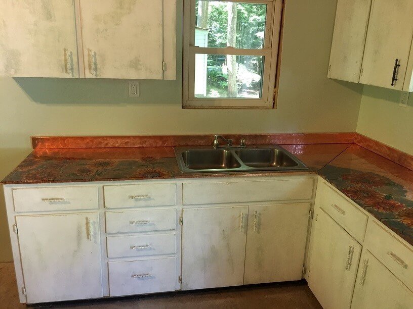 copper countertop