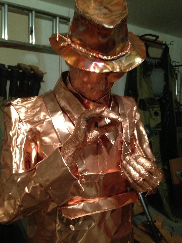 copper sculpture