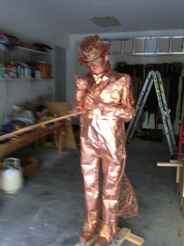 copper sculpture