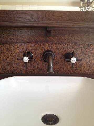 copper vanity