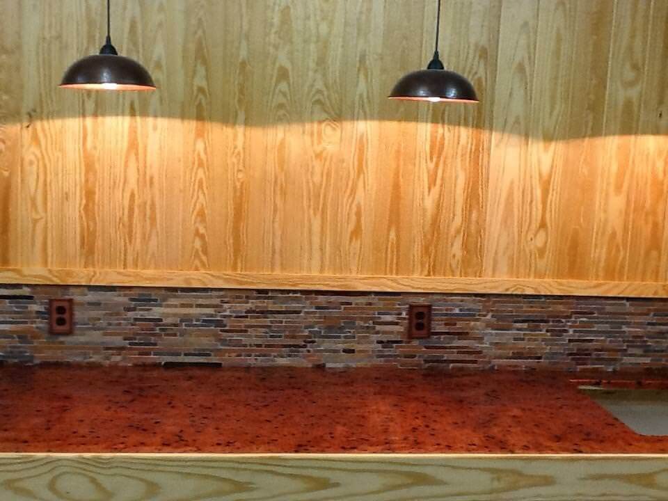 copper bar top diy