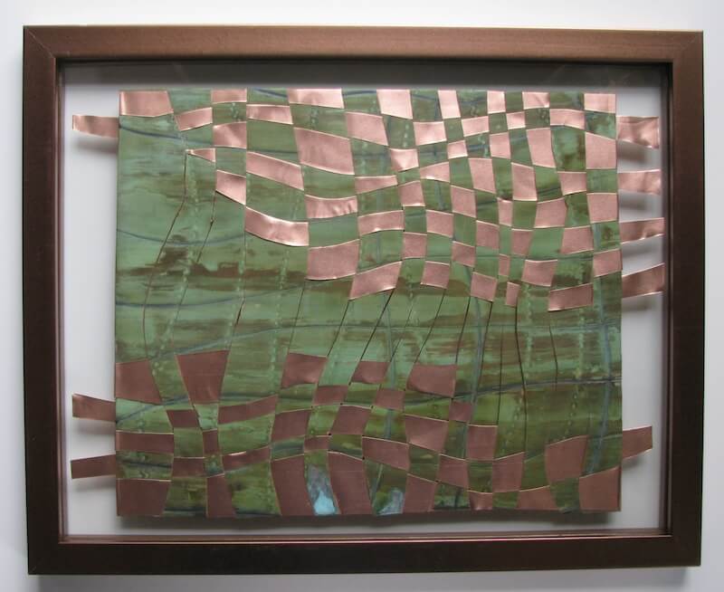 Woven Copper Tapestries- by Richard Hill