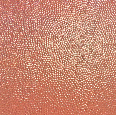 Hammered copper sheet