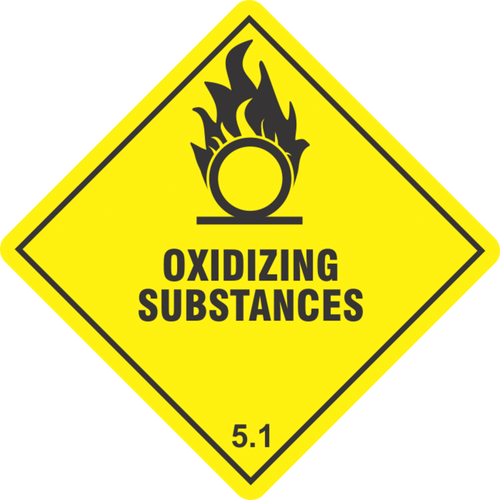 Oxidising Agent (Yellow and Black)