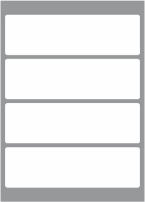 For printing in laser, inkjet and photocopiers and are made from high quality, self adhesive stock.

