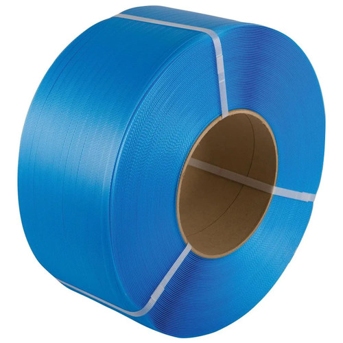 Blue machine strapping. 3000mx12mm
