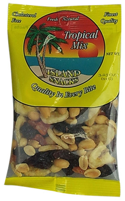 Island Snacks Tropical Mix - 3.25 oz Package Island Snacks Tropical Mix - 3.25 oz Package