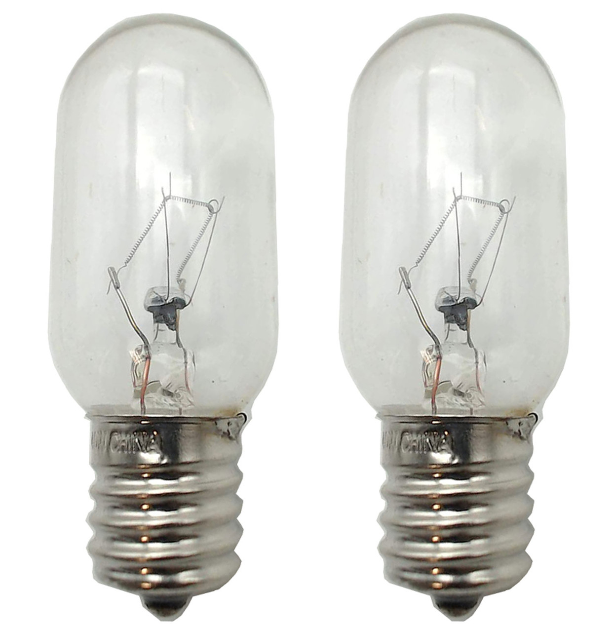 Kenmore 25370609415 Refrigerator Light Bulbs (2 Pack) 
