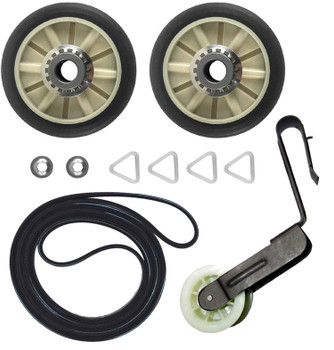 JV020080 Dryer Belt Roller Idler Pulley Kit