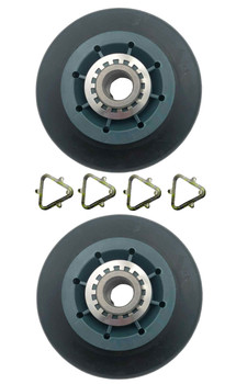 11086171800 Dryer Heavy Duty Drum Support Rollers (2 Pack)