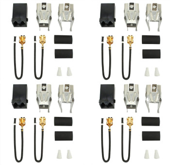 GCLE700 Maytag Burner Receptacle Kit 4 Pack