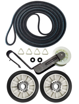 1034367000 Kenmore Dryer Rollers Belt Pulley Repair Kit