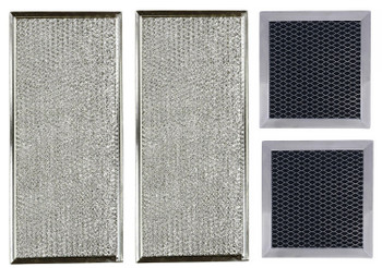 AMV1150VAW5 Maytag Microwave Grease & Charcoal Filters (2 Each)