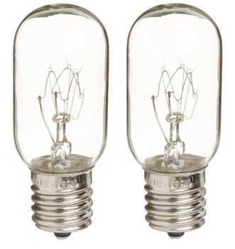 Kenmore 72162644200 Genuine Microwave Light Bulb (2 Pack)