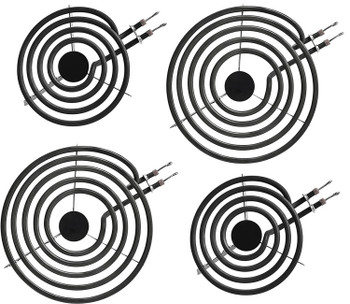 Crosley CEA4D59C0 Range (2) 6" Inch (2) 8" Inch Burner Element Set