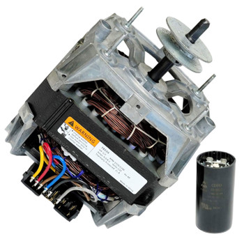 Amana LW3503L/P1163204WL Washer Drive Motor - 120V/60 Hz, 1/2 HP, 2 SP. Fits Speed Queen commercial and domestic machines.
