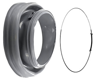 Kenmore 11044934202 Washer Door Boot Seal Bellow & Front Load Washer Spring Clamp