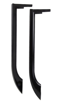 Refrigerator Black Door Handles Set That Fit Frigidaire FFTR1817LB3