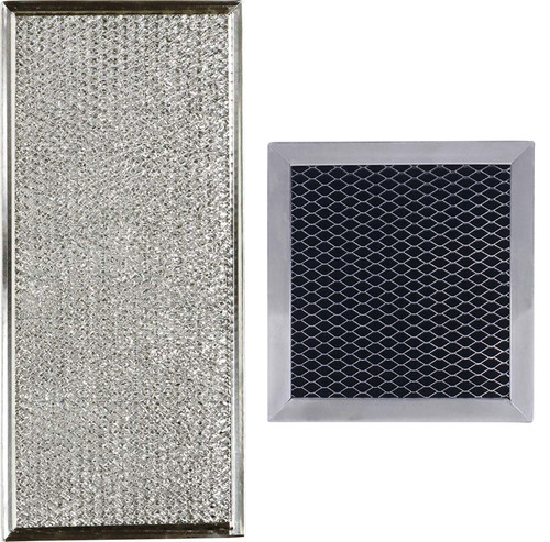 WMH32517AS1 Whirlpool Microwave Grease & Charcoal Filter Kit