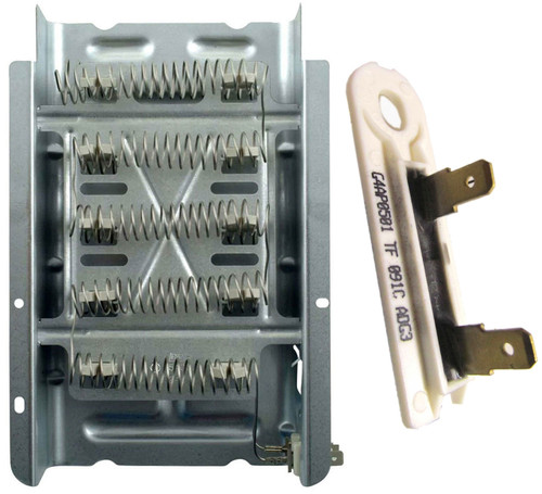 110.65232610 Kenmore Dryer Heating Element & Thermal Fuse