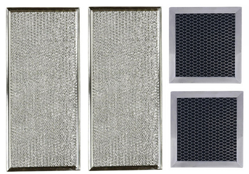 MMV1164WS2 Maytag Microwave Grease & Charcoal Filters (2 Each)