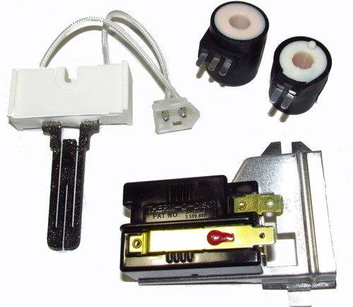 Kenmore 11073012101 Gas Dryer Igniter Coils Flame Sensor Kit