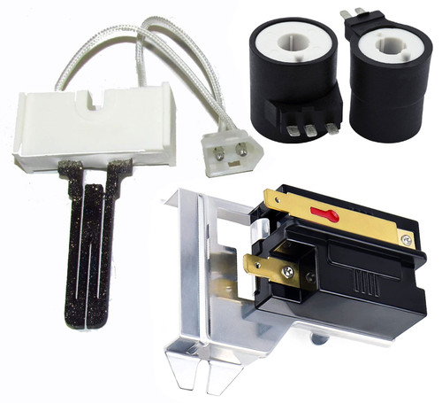 GE 8440A REV D Gas Dryer Igniter Coils Flame Sensor Kit