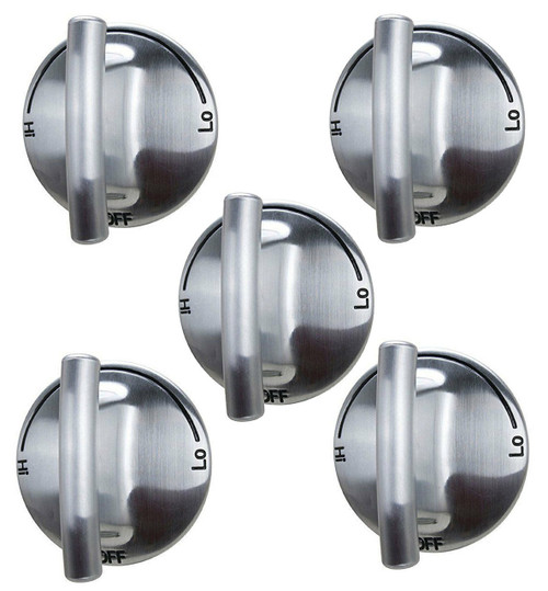 JGC8536ADB Jenn Air Oven Range Burner Knob - 5 Pack