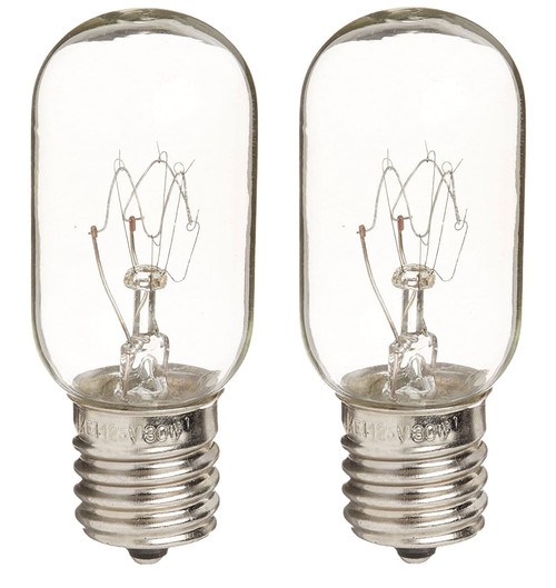 Kenmore 721.80012400 Genuine Microwave Light Bulb (2 Pack)