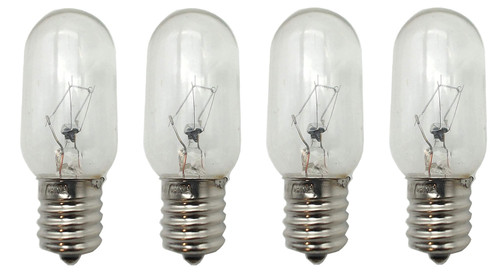 Kenmore 25344359405 Refrigerator Light Bulbs (4 Pack)