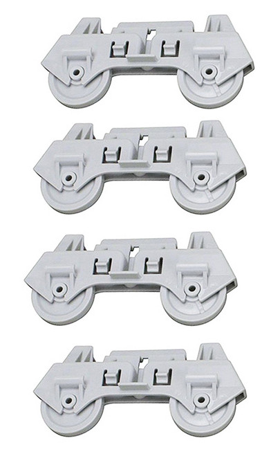 Whirlpool SHU75010 Dishwasher Lower Rack Roller Wheels (4 Pack)