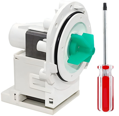 Frigidaire LFBD2409LF4C Dishwasher Water Drain Pump & Special Torx Install Tool