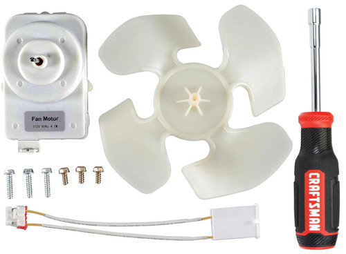 Kenmore 10661182107 Refrigerator Condenser Fan Motor & Install Tool