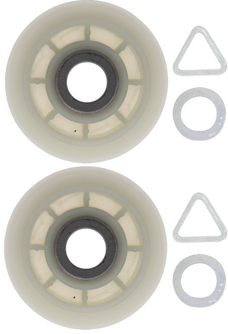 Kenmore 110.70372710 Dryer Idler Pulley Wheel (2 Pack)