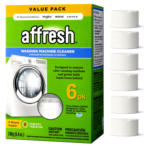 Speed Queen AWS44NW Affresh Washing Machine Cleaner Tablets (6 Pack)