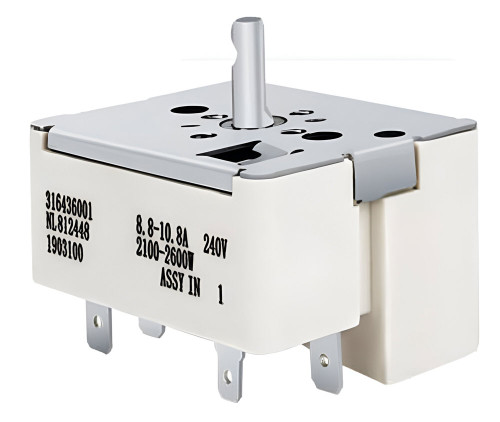 Range Oven Large Burner Infinite Switch That Fits Frigidaire FEF311SAWA