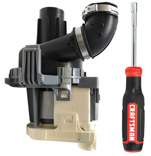 Dishwasher Circulation Pump Motor with Install Tool That Fits Kenmore 665.13032K113