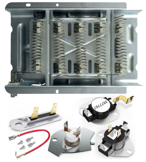 Kenmore 11062882100 OEM Compatible Dryer Heating Element & All Thermostats