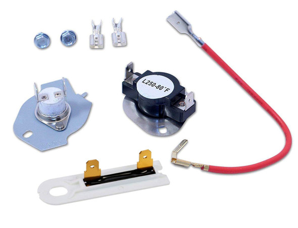 CEDX631VQ1 Crosley Dryer Thermostat Cut Off and Thermal Fuse Kit