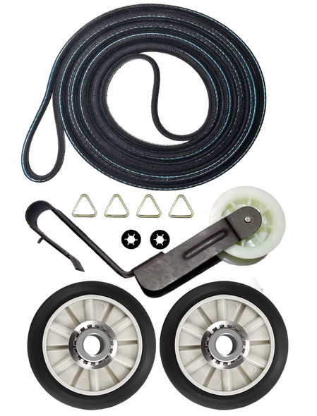 103.3277023 Kenmore Dryer Rollers Belt Pulley Repair Kit