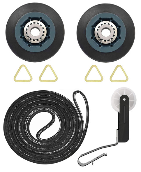 103.3277023 Kenmore HD Dryer Rollers Belt Pulley Clips Kit