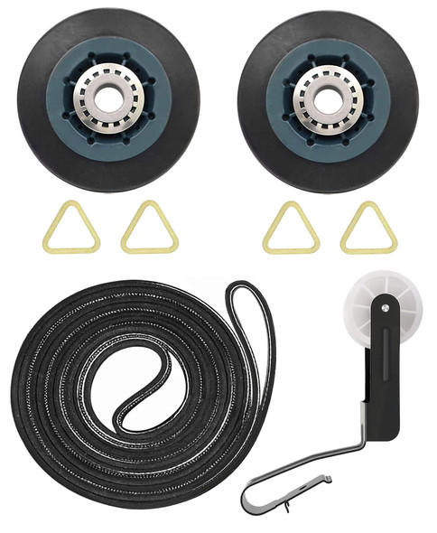 103.3277061 Kenmore HD Dryer Rollers Belt Pulley Clips Kit