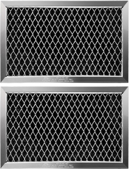 GE JVM6172DF1BB Microwave Charcoal Filter (2 Pack)