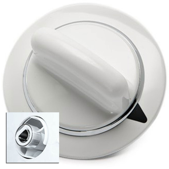 DBSR463EG7WW GE  Dryer Timer Knob - White