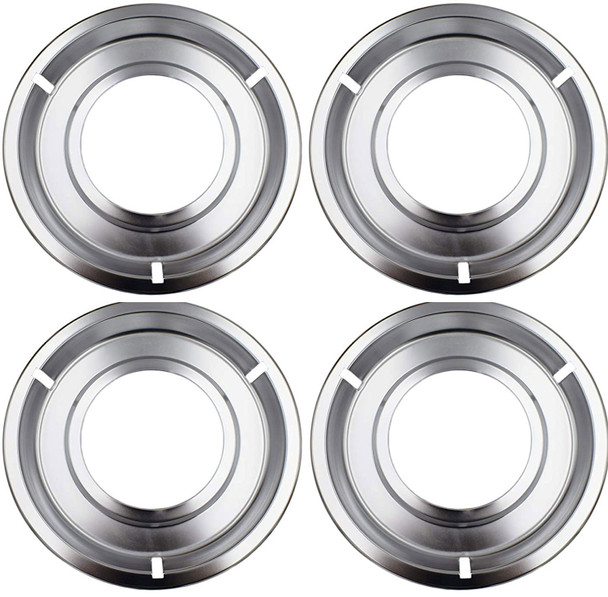 14-2639-23-0A Genuine 8" Oven Drip Pan Set (4 Pack)